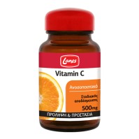 Lanes Vitamin C 500mg, Βιταμίνη C, Τόνωση Ανοσοποιητικού 30 Ταμπλέτες