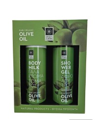 BodyFarm Gift Set Olive Oil Αφρόλουτρο 250ml + Γαλάκτωμα 250ml
