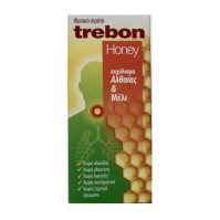 Uni-pharma Trebon Honey Syrop Σιρόπι για τον Ξηρό Βήχα & Πονόλαιμο 100ml