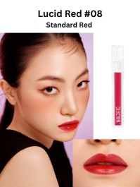 Nacific Shine Mood Slick Lip Tint- #08 Lucid Red -Standard Red 4gr
