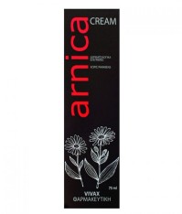 Vivax Arnica Cream Κρέμα με εκχύλισμα άρνικας, ιδανική για ανακούφιση σε πρηξίματα, μελανιές, κακώσεις ή διαστρέμματα, σε βαριά & κουρασμένα πόδια 75ml
