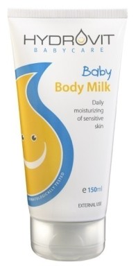 Hydrovit Baby Body Milk Ενυδατικό, Μαλακτικό Και Καταπραϋντικό Γαλάκτωμα Για Την Ευαίσθητη Και Τρυφερή Επιδερμίδα 150 ml