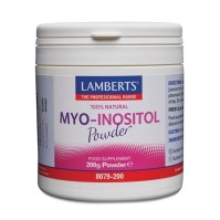 Lamberts Vitamin -B Myo Inositol Powder Συμπλήρωμα Μυοϊνοσιτόλης σε Σκόνη 200gr