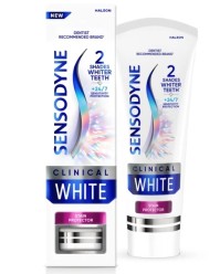 Sensodyne Clinical White Οδοντόκρεμα για Ευαίσθητα Δόντια με Λευκαντική Δράση, 75ml