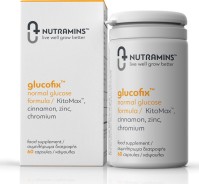 Nutramins Glucofix Formula Για τη Ρύθμιση της Γλυκόζης 60 Κάψουλες