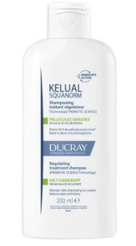 Ducray Kelual Squanorm Grasses - Σαμπουάν Θεραπείας - Λιπαρή Πιτυρίδα 200ml