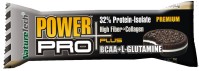 NatureTech Power Pro Plus BCAA & L-Glutamine Μπάρα με 32% Πρωτεΐνη & Γεύση Cookies & Cream 80gr