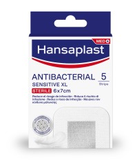 Hansaplast Sensitive XL 6x7 cm, 5 Επιθέματα