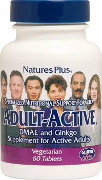 Natures Plus Adult Active Συμπλήρωμα Διατροφής Για Τη Βελτίωση Της Μνήμης 60 ταμπλέτες
