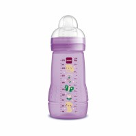 Mam Πλαστικό Μπιμπερό Easy Active™ Baby Bottle 360SG με Θηλή Σιλικόνης για 2+ μηνών Μωβ Πλαστικό, 270ml