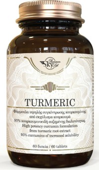 Sky Premium Life Turmeric Συμπλήρωμα Διατροφής Κουρκουμίνης 60 Δισκία