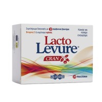 Unipharma Lacto-Levure Cran Συμπλήρωμα Διατροφής με Εκχύλισμα από Cranberries, 20 Φακελίσκοι