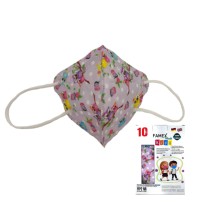 Famex Mask Kids Παιδικές Μάσκες Προστασίας FFP2 NR Owls 10 τεμάχια