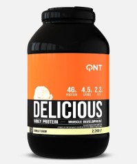 QNT Delicious Whey Vanilla Πρωτεΐνη Ορού Γάλακτος με Γεύση Βανίλια 2.2kg