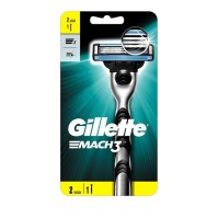 Gillette Promo Mach3 Ξυριστική Μηχανή 1τμχ & 2 Ανταλλακτικά