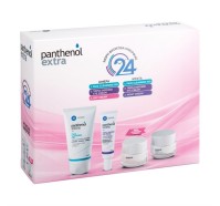 Panthenol Extra PROMO με Face Cleansing Gel Τζελ Καθαρισμού Προσώπου, 150ml & ΜΑΖΙ Triple Defense Eye Cream Κρέμα Ματιών Τριπλής Δράσης, 25ml & ΜΑΖΙ Day Cream SPF15 Ενυδατική Προστατευτική Κρέμα Ημέρας, 50ml & ΜΑΖΙ Night Cream Κρέμα Νύχτας με Active Night
