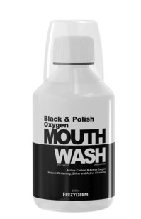 Frezyderm Mouthwash Black & Polish Oxygen Στοματικό Διάλυμα, 250ml