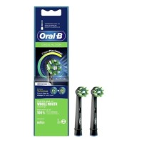 Oral-B Cross Action Black Edition Clean Maximiser Ανταλλακτικές Κεφαλές, 2τεμ