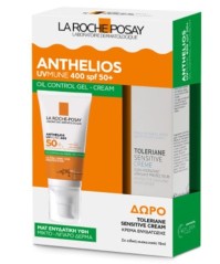 La Roche-Posay Anthelios UVMune 400 Oil Control SPF50+  50ml & Δώρο Toleriane Sensitive 15ml