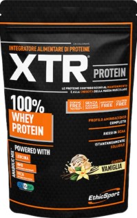 EthicSport XTR Whey Protein Vanilla - Πρωτεΐνη Ορού Γάλακτος για Μυϊκή Αποκατάσταση Γεύση Βανίλια 900g