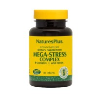 Natures Plus Φόρμουλα κατά του Άγχους & Της Υπερδιέγερσης Mega-Stress Complex Sustained Release 30 tabs