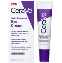 CeraVe Skin Renewing Eye Cream Κρέμα Ματιών με Πεπτίδια, Ceramides & Υαλουρονικό Οξύ, 15ml