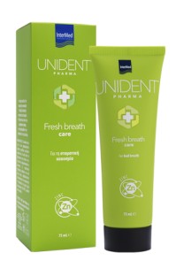 Intermed Unident Pharma Fresh Breath Care, Οδοντόκρεμα για τη Κακοσμία του Στόματος 75ml
