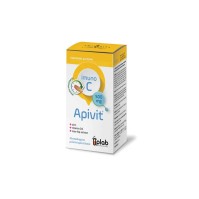 UPLAB APIVIT IMMUNO C O iδανικός συνδυασμός για την τόνωση του ανοσοποιητικού συστήματος και ασπίδα προστασίας έναντι εποχικών λοιμώξεων.(με βιταμίνη C,ψευδάργυρο, βιταμίνη D3 & rose hip extract ) 45TAB