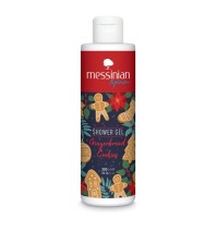 Messinian Spa Shower Gel  Gingerbread Cookies Αφρόλουτρο Για καθημερινή Χρήση, Κατάλληλο για όλη την Οικογένεια 300ml