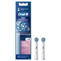Oral-B Pro Sensitive Clean Ανταλλακτικές Κεφαλές Ηλεκτρικής Οδοντόβουρτσας  για Ευαίσθητα Ούλα, 2τμχ
