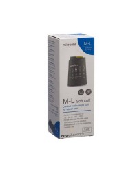 Microlife Soft Cuff Περιχειρίδα Μπράτσου Μ-L 22-32cm Γκρι Σκούρο 1 Τεμάχιο