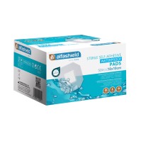 Alfashield Alfa-Gauze Αποστειρωμένο Αυτοκόλλητο Αδιάβροχο Επίθεμα 10x10 50τμχ