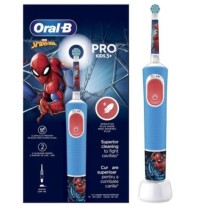 Oral-B Vitality Pro Kids Spiderman Ηλεκτρική Οδοντόβουρτσα 3 Ετών+ 1τμχ