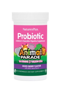 Natures Plus Animal Parade Probiotics 30 μασώμενες ταμπλέτες