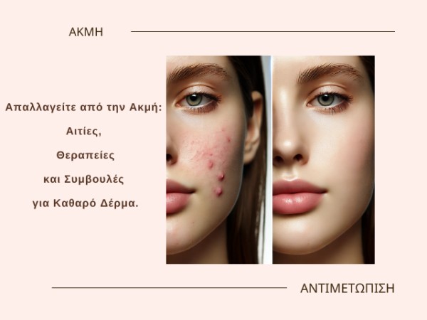 Απαλλαγείτε από την Ακμή: Αιτίες, Θεραπείες και Συμβουλές για Καθαρό Δέρμα.